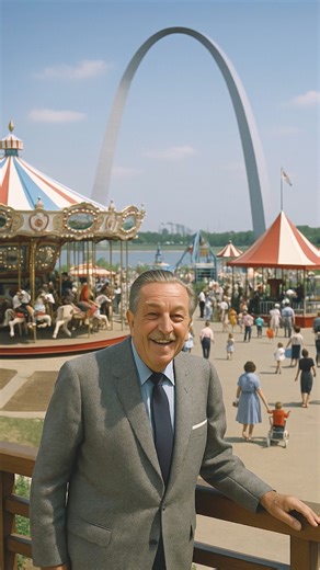 In 1963, Walt Disney nearly built his next theme park in St. Louis—a massive indoor park called Riverfront Square near the Gateway Arch. But when he said no alcohol would be sold, Anheuser-Busch president August Busch Jr. fired back. Walt walked away... and struck gold in Orlando, where he built Walt Disney World. | The Real Oshow