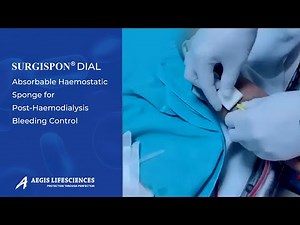 SURGISPON® DIAL - Absorbable Haemostatic Gelatin Sponge for Post-Haemodialysis Bleeding Control