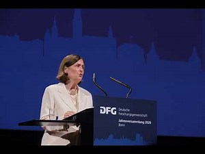 For the Freedom and Independence of Research - Speech by the President of the DFG Katja Becker