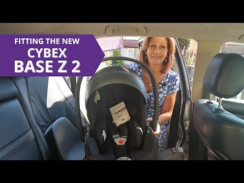 How to fit the Cybex Base Z 2 in the car - Baby Lady