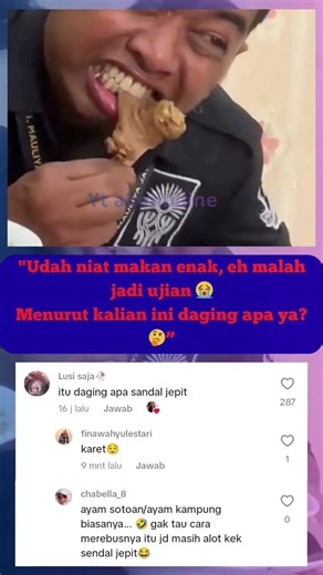 Dagingnya Bikin Perjuangan, Netizen Ikut Komentar 😂