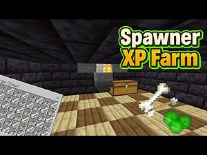 Skeleton Mob Spawner XP Farm – Easiest Setup in Minecraft! 💀⚒️