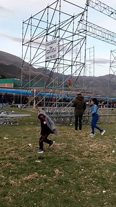 3K views | Casi ya listo montaje de escenario luces.sonido pantalla LED...para su aniversario de Pacucha. Miércoles 20 agosto | Corhfu Producciones | Facebook