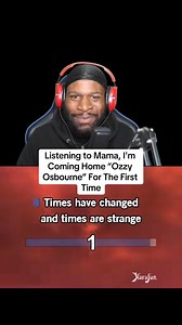 FIRST Time Listening To Ozzy Osbourne "Mama, Im Coming Home" | Nathanbrownactor