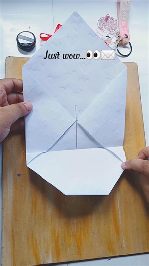 Easy Diy envelop ideas.. ✉️ #shorts