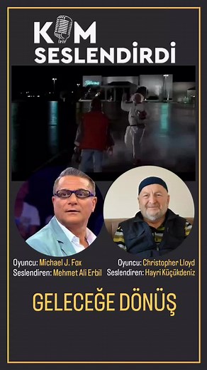 Geleceğe Dönüş'ün Türkçe dublajlı için bu versiyonu nasıl buldunuz? Daha evvel Yekta Kopan ve Sezai Aydın versiyonunu paylaşmıştım. Ben ikisini de çok sevdim 😍 #kimseslendirdi #mehmetalierbil #hayriküçükdeniz #geleceğedönüş #michaeljfox #christopherlloyd