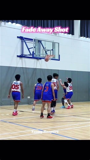 Fade Away Shot 🏀 #basketball #trusttheprocess #younghoopers #highlights #ballislife #basketballgame