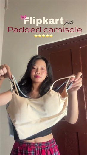 Padded camisole finds ✨⭐️ #flipkart #paddedbra #ashortaday #shorts #fashion #fashiontrends #viral