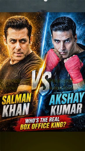 Salman Khan vs Akshay Kumar – Real Box Office King Kaun? 😱