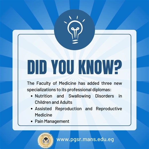 Facts about the postgraduate sector at Mansoura University! 🎓✨ #mansoura_university #postgraduateinsights #didyouknowfacts #muvphe #CuriousFacts #ranking #LikeFollowShare #LikeAndShare #traveltips #Egypt #mansoura https://youtube.com/shorts/0nZYbOrebK8?feature=share | نائب رئيس جامعة المنصورة للدراسات العليا والبحوث والعلاقات الثقافية