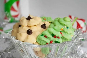 Classic Butter Spritz Cookies