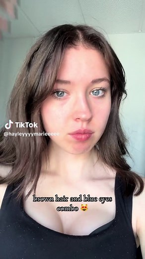 Brown Hair Blue Eyes Combo: Stunning Looks