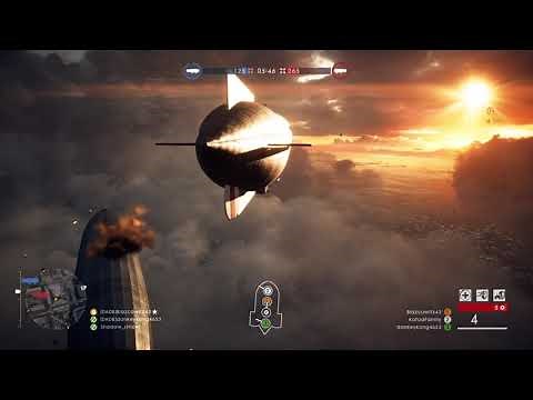 Battlefield 1 London Calling Zeppelin vs Zeppelin Gameplay