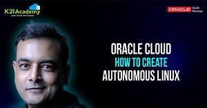 How to Create Oracle Autonomous Linux On Oracle Cloud Oracle Autonomous Linux Operating System is one of 8 Key Takeaways from Oracle Open World 19 that Oracle ACE & Cloud Expert Atul Kumar discussed in episode 31 In the latest episode 33 at he discusses: ▪ Overview Of Oracle Autonomous Linux ▪ How to Create Oracle Autonomous Linux ▪ How to Connect to the Oracle Autonomous Linux Instance Note: To get more details, check here: https://bit.ly/33S0fm0 Join FREE Community Based on your career backgro