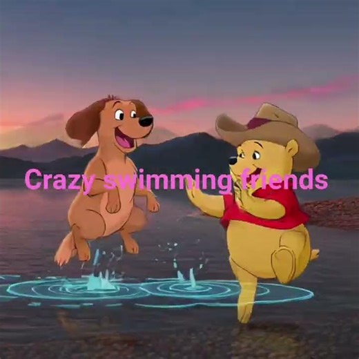 Crazy swimming friends #roblox