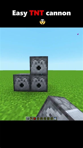 Easy TNT cannon minecraft #voice