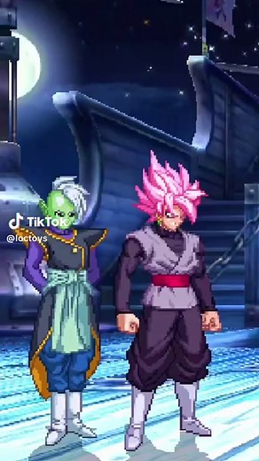 Dragon Ball 2D MUGEN Games - Goku Rose Gameplay Showcase