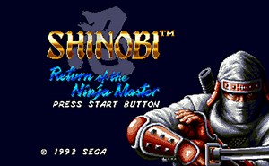 Shinobi III: Return of the Ninja Master (1993 Sega MD/Genesis)