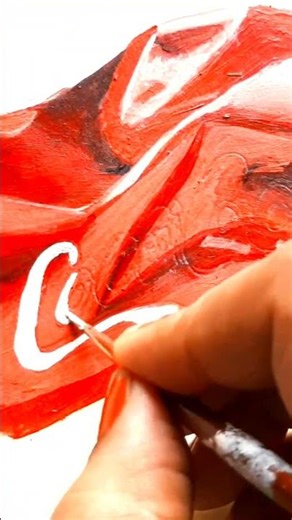 Coco cola Painting #shorts #art # drawing #shortvideo #shortsfeed