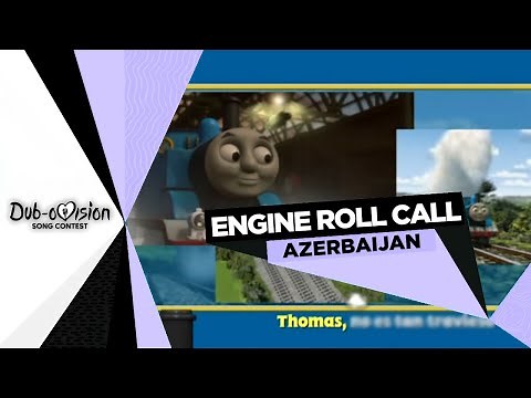 Thomas & Friends - Engine Roll Call (Azerbaijani) | #DUBOVISION 2022 - Azerbaijan 🇦🇿