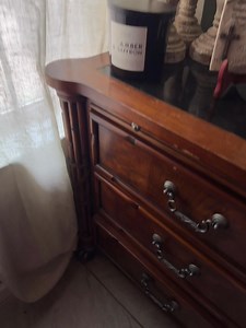 King Size Bedroom Suite with Armoire, dresser with mirror, night stand, and wall mirror. This is solid wood! Sealy icomfort mattresses and box springs (new mattress) box springs not new. Love seat also available. $3500 mattresses worth 2k.. Serious inquiries only #furniture #forsale #bedroom #fyp | Sammica Cash