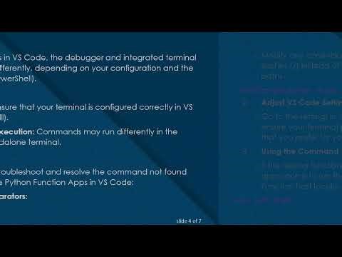 Troubleshooting Azure Python Function App Setup in VS Code: Avoiding Common Pitfalls