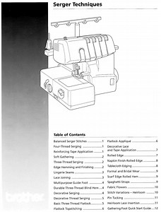 EURO-PRO Serger Techniques Manual – English PDF Sewing Guide – Flatlock, Blind Hem, Decorative Stitching, Gathering Tips - Etsy Canada
