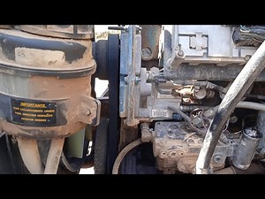 Diagram and common faults of one and two-module Navistar engines