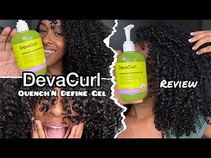 New Deva Curl Quench and Define Gel wash and Go Review