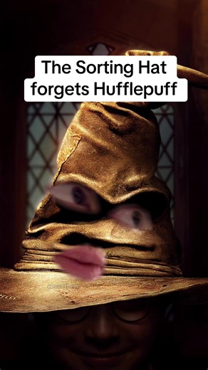 The Sorting Hat forgets about Hufflepuff… ✨ #comedy #harrypotter #sketch #sillybillyshow