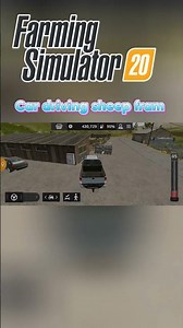 FS20 Farming game Car driving sheep fram 🚜