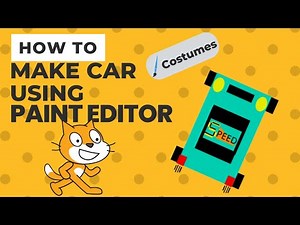 Scratch Tutorial: How To Use Scratch Paint Editor| Learn Scratch