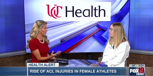 ACL injuries in female athletes on the rise