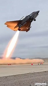 7.8K views · 306 reactions | Future Launch! Futuristic F-35B Vertical Takeoff—A Leap Into the Future of Modern Air Power!⚡️ #fblifestyle #CinematicRealism #F35 #VTOL #technology AI Simulation Video 50% – For Entertainment Purposes Only.  | Military Update | Facebook