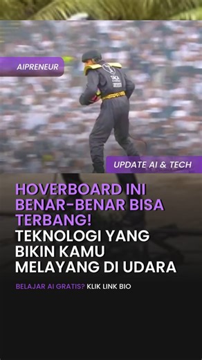 1.4K views | Hoverboard ini bukan lagi khayalan — Omni Hoverboard...