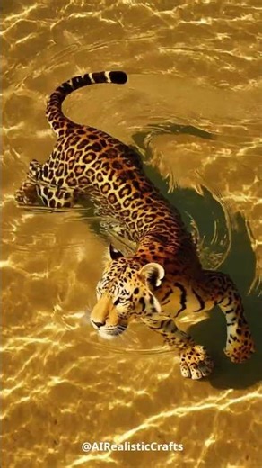 Epic Wildlife Cinematics: Shaky Cam Leopard Chase + Stylish Tiger Swim!