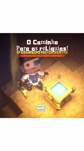 Tem vários desafios no Mini World que podem te dar vários prêmios! Ficou interessado? Confere o vídeo!👳‍♀️#creata #miniworld #mwdesert