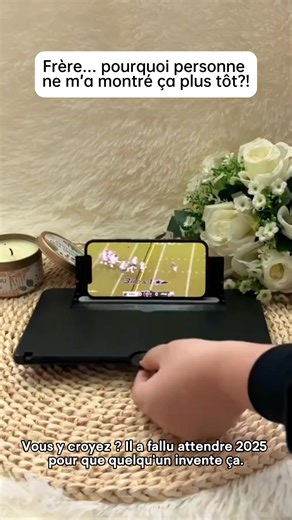 🌟 Votre cinéma de poche – partout, tout le temps ! Transformez votre smartphone en salle de cinéma personnelle grâce à notre loupe d'écran ultra-nette ! Elle agrandit votre écran 3 à 4 fois en HD époustouflante – idéal pour les soirées cinéma en famille, le visionnage de matchs ou pour aider les personnes âgées à lire facilement. 🎬📱 Sans piles, sans installation – il suffit de la déplier et d'en profiter ! 🙌 👨‍👩‍👧‍👦 Idéal pour les enfants, les parents et les grands-parents. Portable, pli