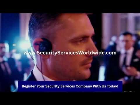 Register Your Security Services CompanyYOUTUBE With Us Today!