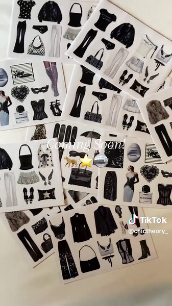 decorate your own stuff with our new stickers collection. Coming Soon! 🐆⭐️ #chictheory #aesthetic #leopard #viral #blowthisup