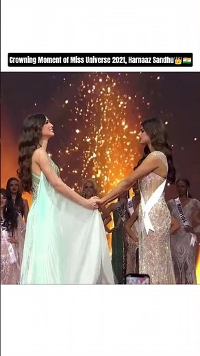 WATCH : Full Crowning Moment of Miss Universe 2021: Harnaaz Sandhu👑 #missuniverse #bollywood