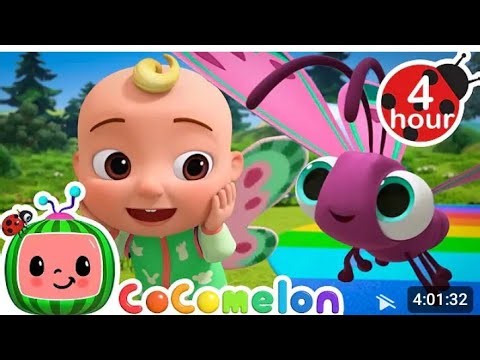 "🌼✨ The Ultimate Butterfly Dance for Kids! (Catchy Nursery Rhyme with Fun Moves 🦋) 🌈"