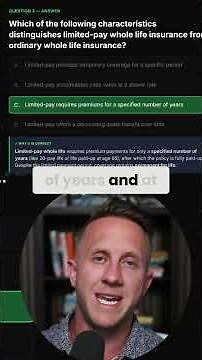 Limited Pay Life Insurance Explained — Can You Pass This Question?