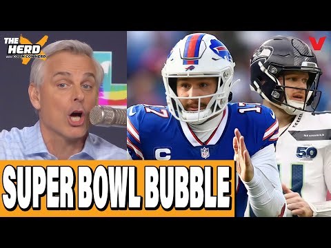 Colin Cowherd’s SUPER BOWL bubble: Bills, Rams, Patriots, Seahawks | THE HERD NFL
