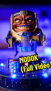 3D Artist • Engineer • Content Creator on Instagram: "MODOK, an acronym for Mental Organism Designed Only for K¡lling, is a supervillain appearing in Marvel Comics, known for his distinctive oversized head and diminutive body, a result of genetic mutation. Originally George Tarleton, a technician for the evil organization Advanced Idea Mechanics (AIM), he was subjected to an experimental mutagenic process that vastly increased his intelligence but left him physically grotesque and confined to a 
