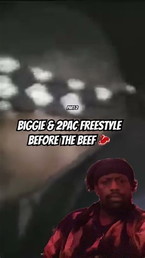 Biggie insane freestyle with Tupac Shakur