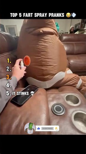 Top 5 Funny FART SPRAY PANKS 😂 | Try Not To Laugh Challenge
