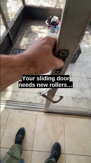 Sliding Door Repair Orlando FL — Your sliding door needs new rollers. It happens to...