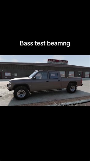 Beamng bass test #beamng #bass #subwoofer #fyp #foryou
