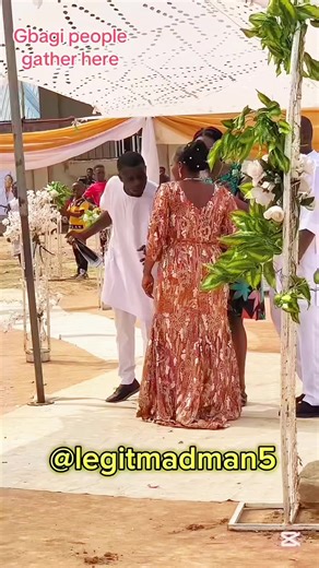Madman Dancing at a Wedding Celebration